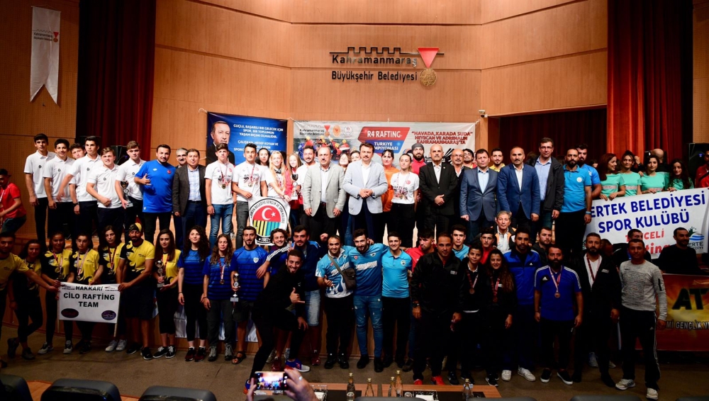 Kahramanmaraş'ta Türkiye Rafting Şampiyonası Ödülleri Dağıtıldı 4