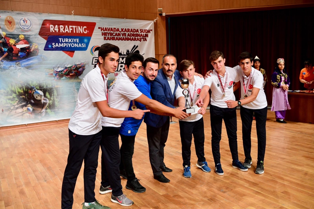 Kahramanmaraş'ta Türkiye Rafting Şampiyonası Ödülleri Dağıtıldı 8