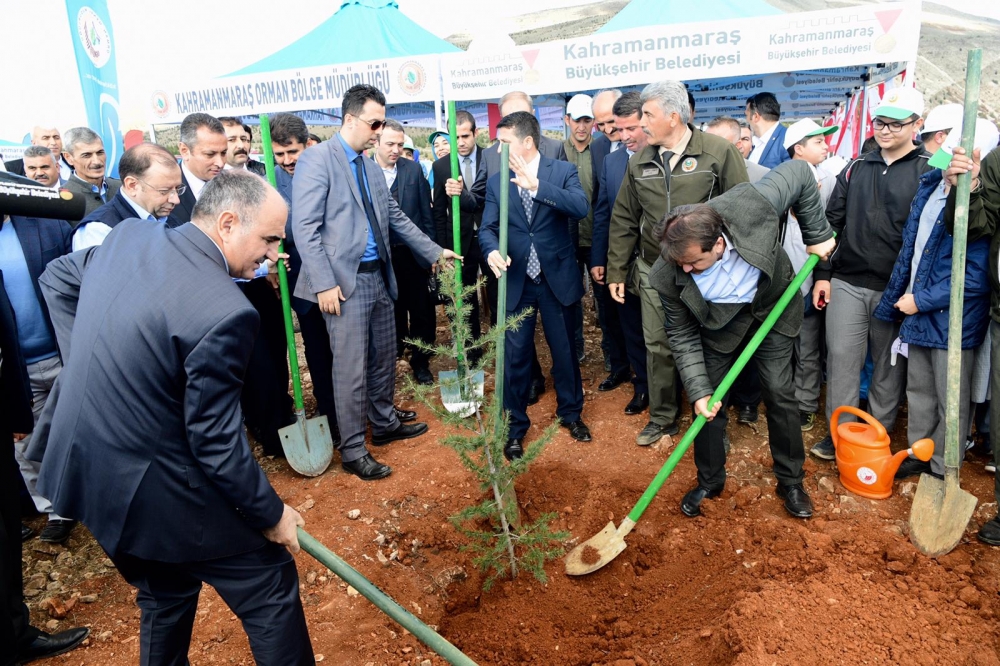 On Binlerce Fidan Toprakla Buluştu 7