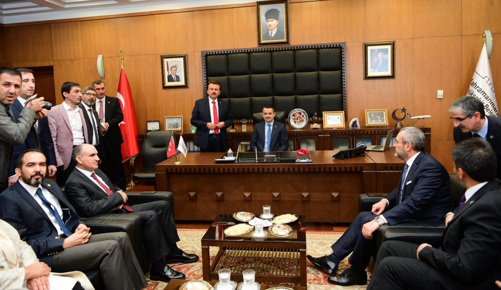 Bakan Pakdemirli Büyükşehir Belediyesi’ni Ziyaret Etti 9