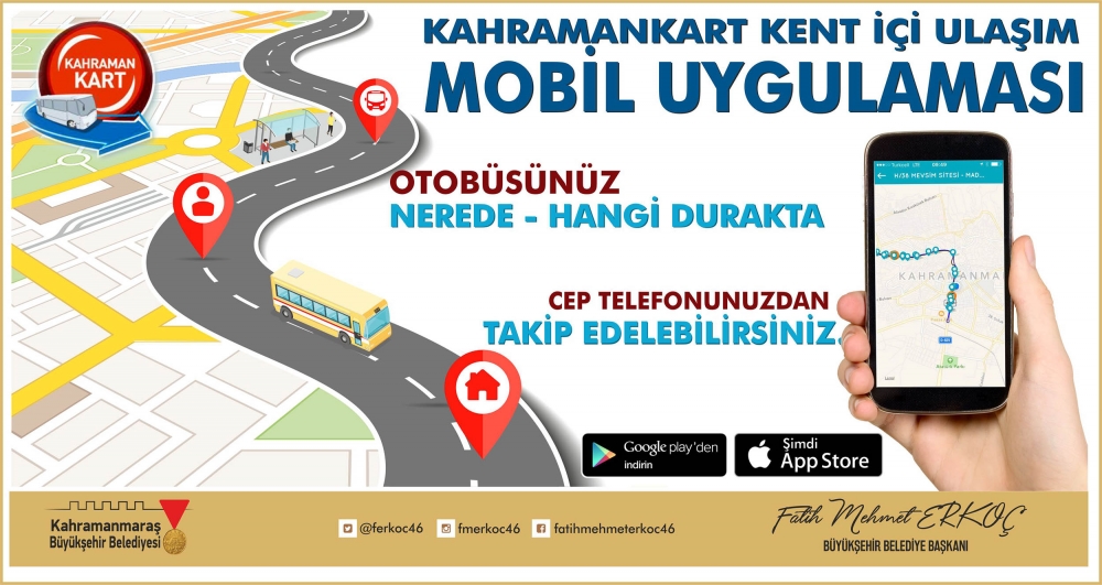 Kahramanmaraş, Akıllı Şehir olma yolunda 10