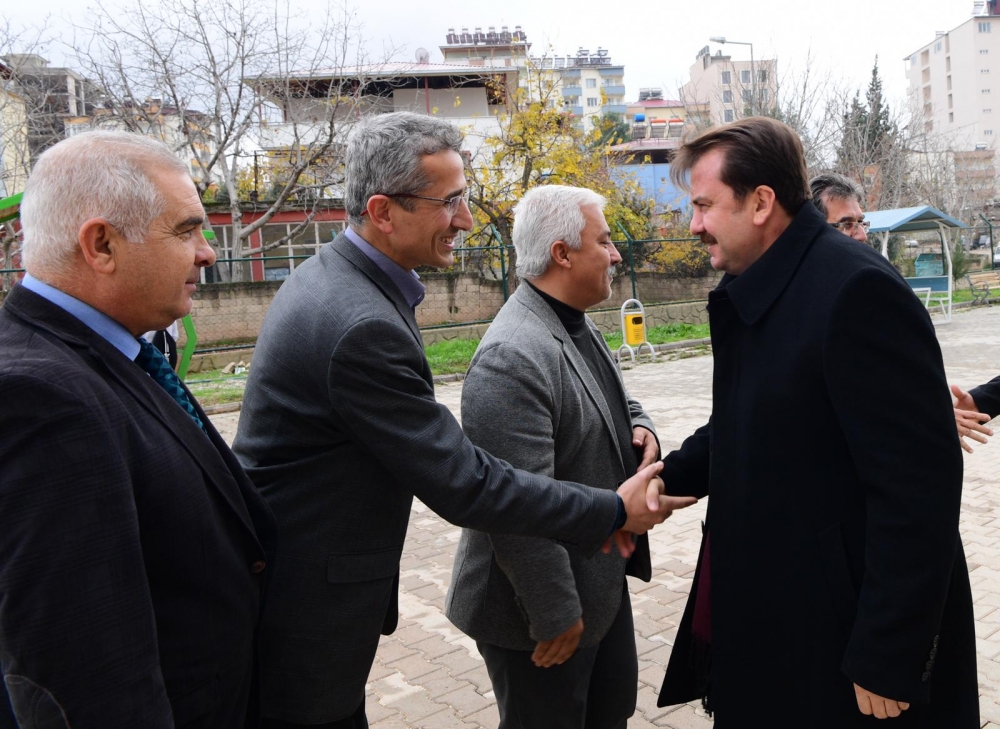 Başkan Erkoç, Pazarcık MYO'da Yerel Yönetimler Öğrencileriyle bir araya 10