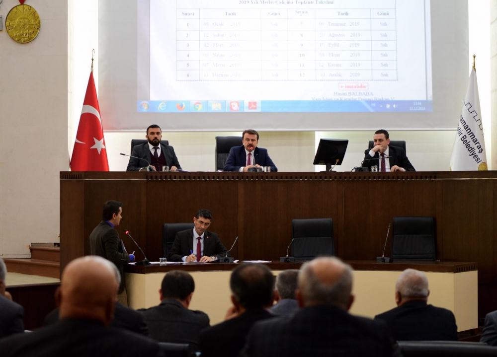 Kahramanmaraş Büyükşehir Belediye Meclisi toplandı 1