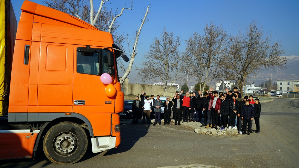 4 Tır Dolusu Yardım İdlib İçin Yola Çıktı 5