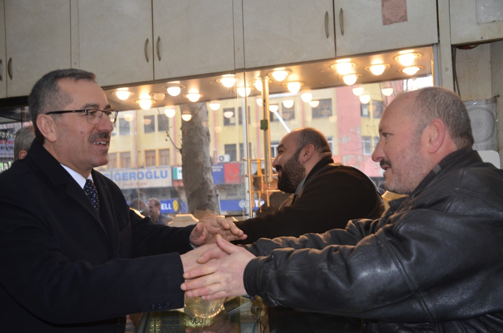 Hayrettin Güngör, Trabzon Caddesi Esnaflarını Ziyaret Etti 2