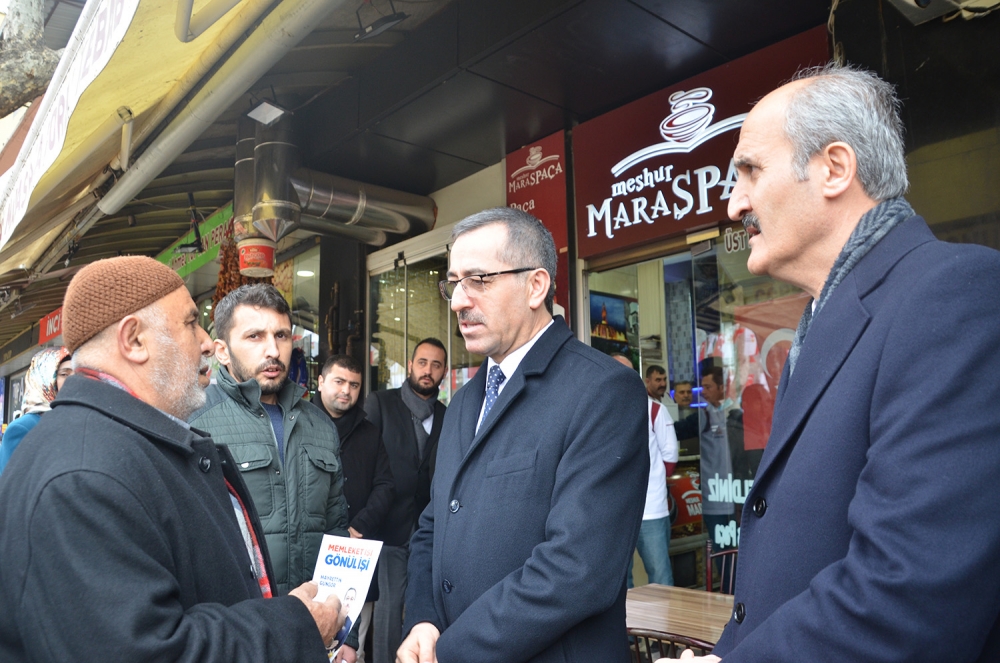 Hayrettin Güngör, Trabzon Caddesi Esnaflarını Ziyaret Etti 8