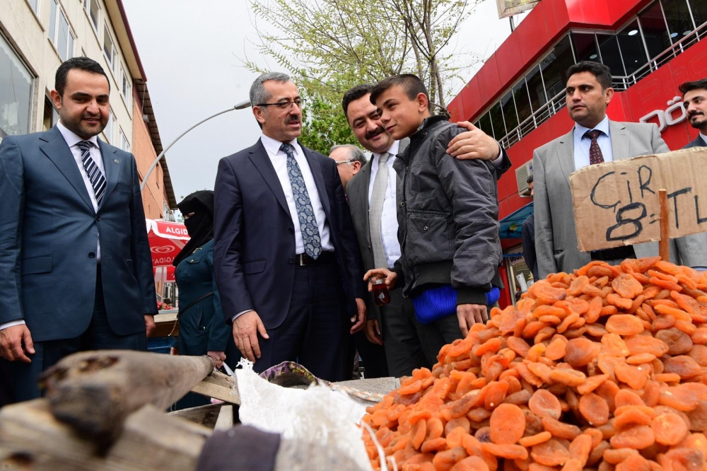 Başkan Güngör Elbistan’da Ziyaret ve İncelemelerde Bulundu 13