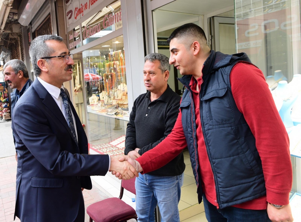 Başkan Güngör Elbistan’da Ziyaret ve İncelemelerde Bulundu 14