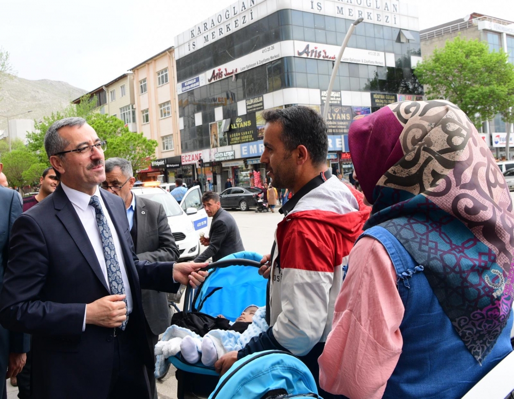 Başkan Güngör Elbistan’da Ziyaret ve İncelemelerde Bulundu 15