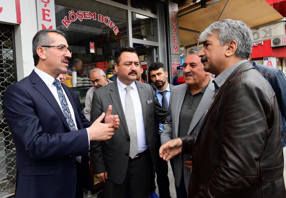 Başkan Güngör Elbistan’da Ziyaret ve İncelemelerde Bulundu 16