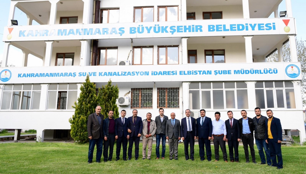 Başkan Güngör Elbistan’da Ziyaret ve İncelemelerde Bulundu 9