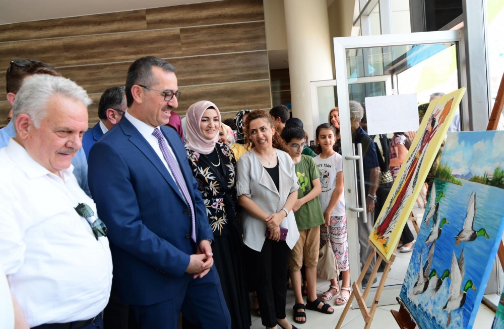 KAMEK’in el emeği göz nuru ürünleri sergilendi 7