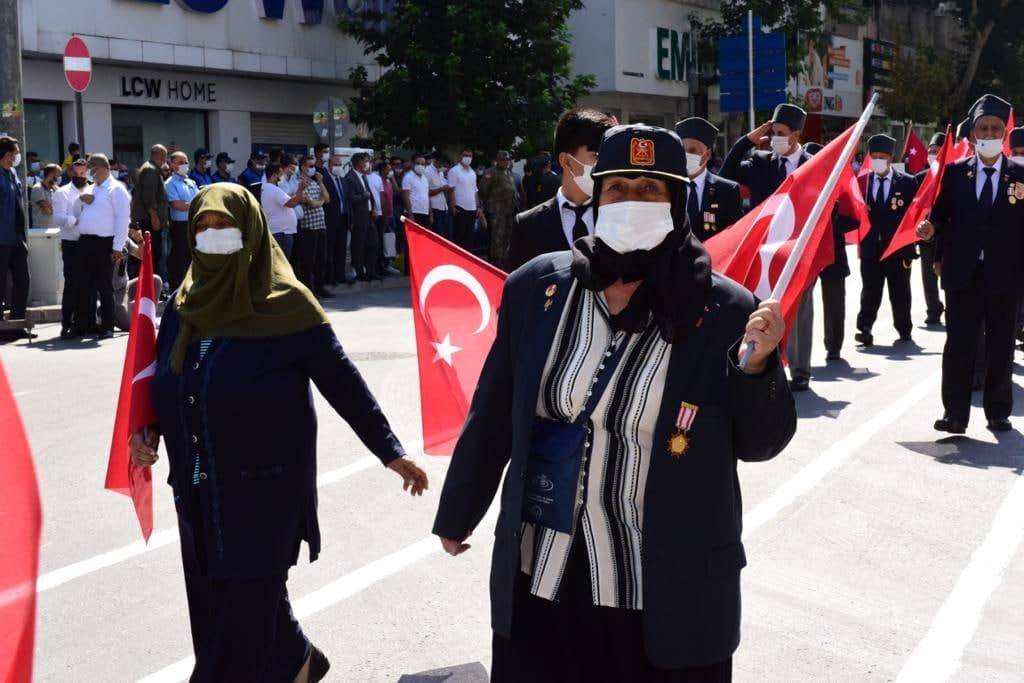 Kahramanmaraş'ta 30 Ağustos Zafer Bayramı'nın 99'ncu yıldönümü coşkuyla kutlandı 6