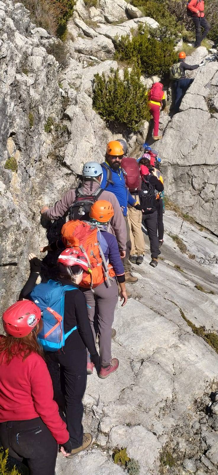 MADOSK ekibi Kaya Düldülü Dağı'na tırmandı 1