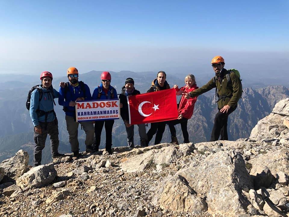 MADOSK ekibi Kaya Düldülü Dağı'na tırmandı 5