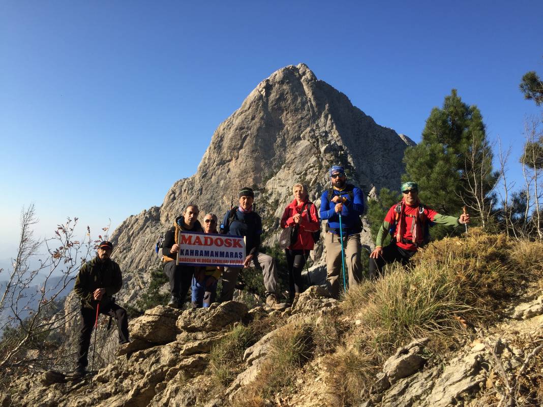 MADOSK ekibi Kaya Düldülü Dağı'na tırmandı 7