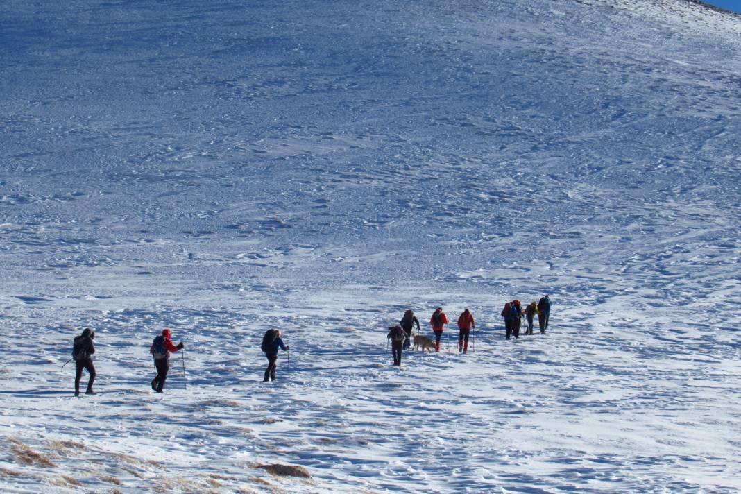 Binboğa Dağı'na tırmanan MADOSK Ekibi kış manzaralarıyla büyüledi 3
