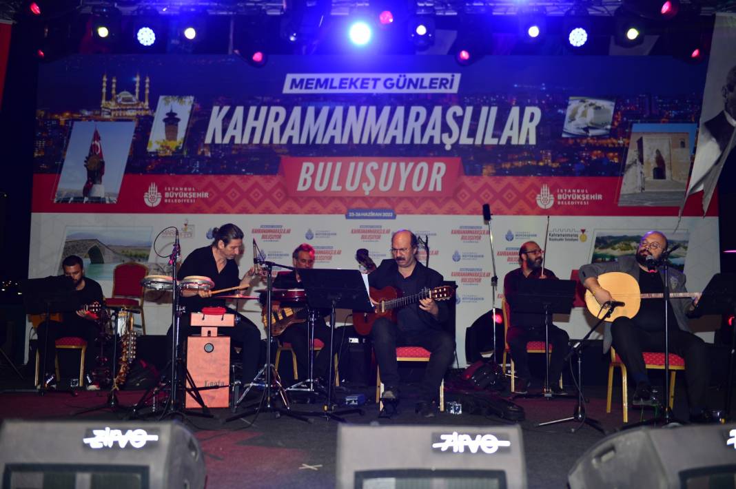 İstanbul'da Kahramanmaraşlılar gününde ünlü sanatçılar sahne aldılar 3