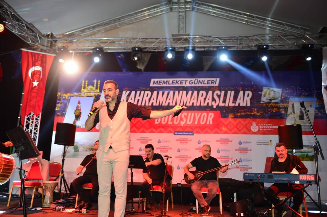 İstanbul'da Kahramanmaraşlılar gününde ünlü sanatçılar sahne aldılar 8