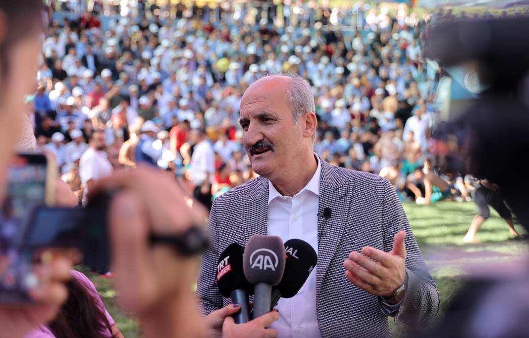 Kahramanmaraş'ta 21. Geleneksel Bertiz Boyalı Güreş Festivali düzenlendi 5