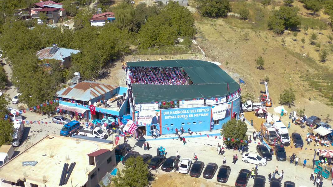 Kahramanmaraş'ta 21. Geleneksel Bertiz Boyalı Güreş Festivali düzenlendi 9