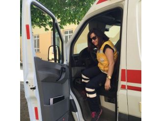 Muş’un İlk Kadın Ambulans Şoförü