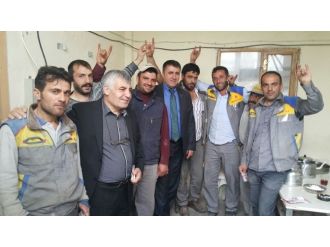 Mhp Adayları Çimen Ve Hızarcı Esnaf Ziyaretlerinde Bulundu