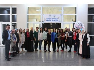 Rize’de Genç Ressamlardan Resim Sergisi