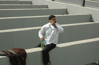 İçişleri Bakanlığı önünde intihar girişimi 