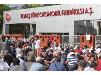 Tofaş İşçilerinin Eylemi Sürüyor