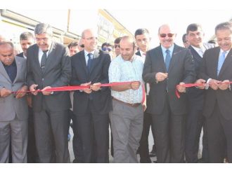 Bakan Şimşek Aydınlar Oto Tamirciler Sitesi’ni Açtı
