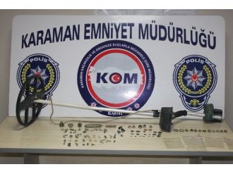 Karaman’da Tarihi Eser Operasyonu