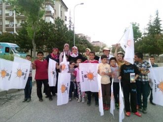 Ak Partili Kadınlar, Nevşehir’de Seçimin Nabzını Tutuyor