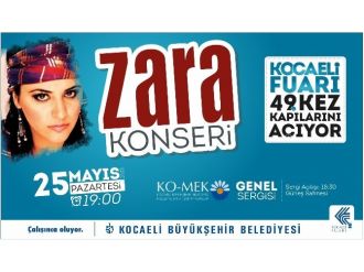 Fuar Ve Genel Sergi, Zara Konseri İle Açılıyor