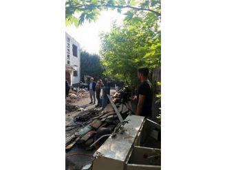 Eski Jandarma Karakol Binasının Yıkımına Başlandı