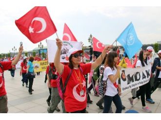 Samsun’da Ulusal Kurtuluş Mücadelesi 7. Anma Yürüyüşü Başladı
