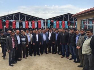 Ak Parti Milletvekili Ve Adayı Feramuz Üstün Seçim Gezilerini Sürdürüyor