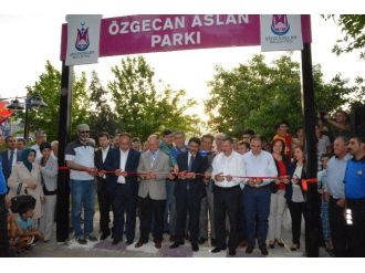 ‘Özgecan Aslan Parkı’ Hizmete Açıldı