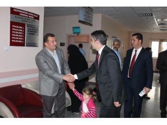 Tarıkdaroğlu, Hasta Ziyaretindeydi