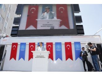 Kanarya Bilgi Evi’nin Temelini Çocuklar Attı