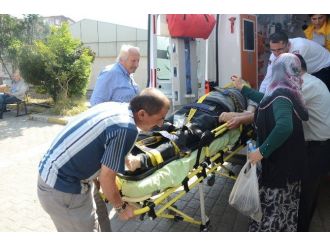 Ustaları İzlerken Altı Metre Yükseklikten Düştü