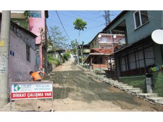 İzmit’te Yollar Yenileniyor