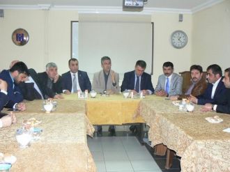 Mhp Erzurum Milletvekili Adaylarından, Tmmob İnşaat Mühendisleri Odasına Ziyaret