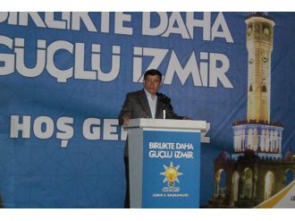 Davutoğlu İzmir’de Konuştu