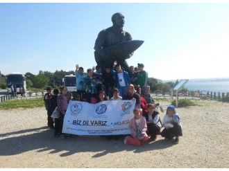 Aydınlı Gençlere Çanakkalle Ruhu Yerinde Anlatıldı