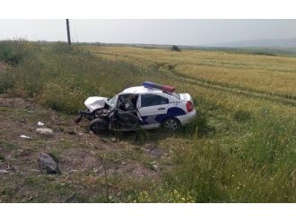 Polis Aracı Kaza Yaptı: 1 Şehit