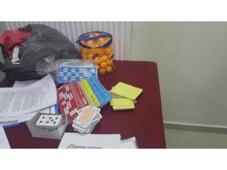 Polisten Tombala Salonlarına Baskını