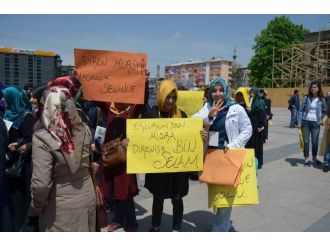 Erzurum’da Mursi’ye Destek Mitingi