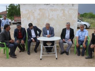 Mustafa Şahin, Ziyaretlerini Sürdürüyor
