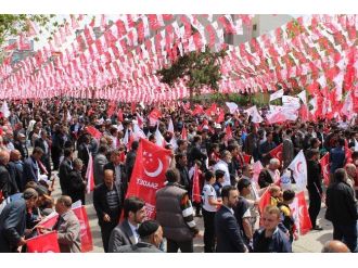 Milli İttifak Erzurum’da Miting Yaptı